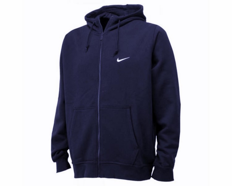 NIKE CLUB FZ HOODY-STRIPE 