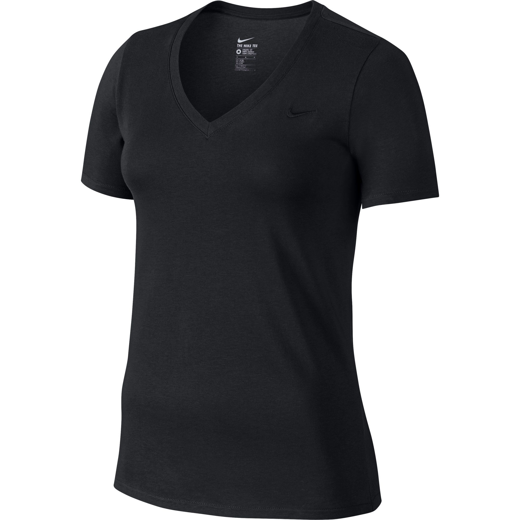 NIKE TEE-VNECK EMBRD SWOOSH 