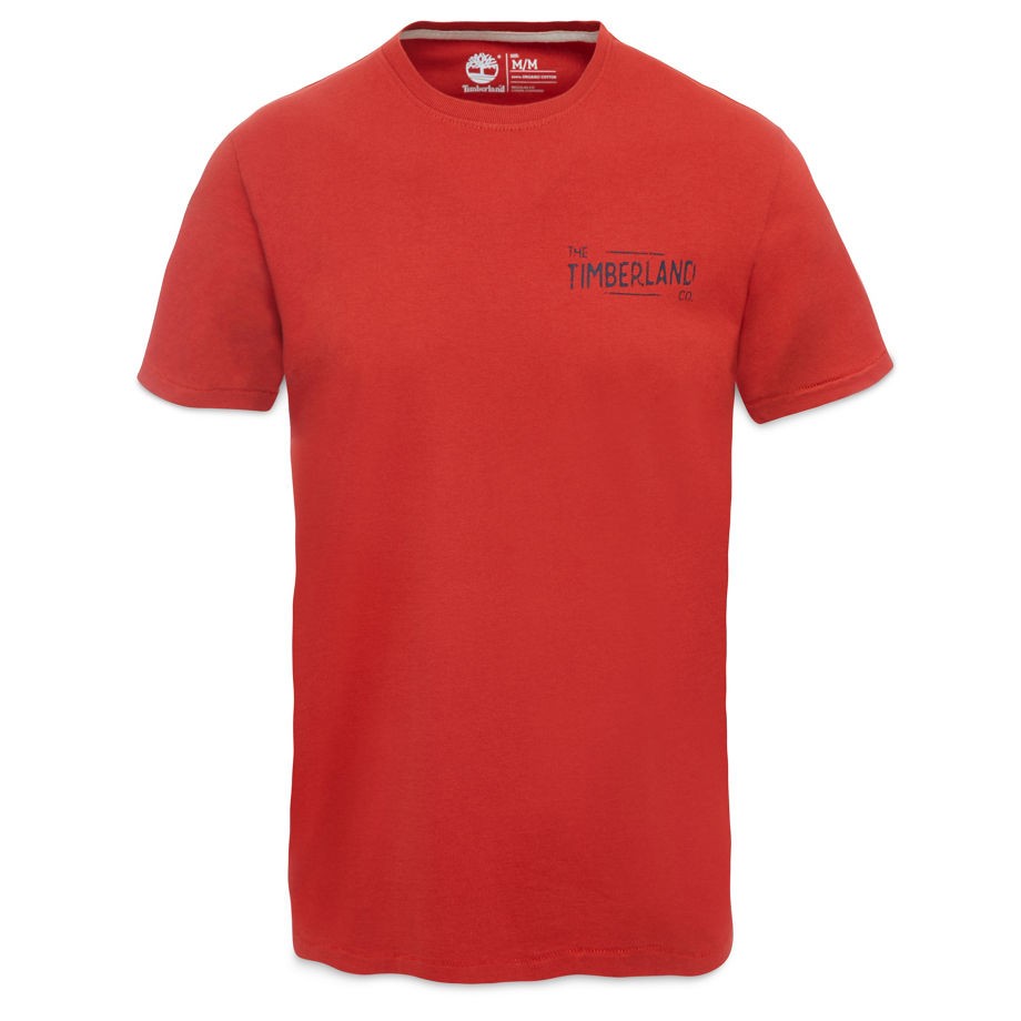 Timberland frfi t-shirt Short Sleeve Kennebec River Gr.Tee