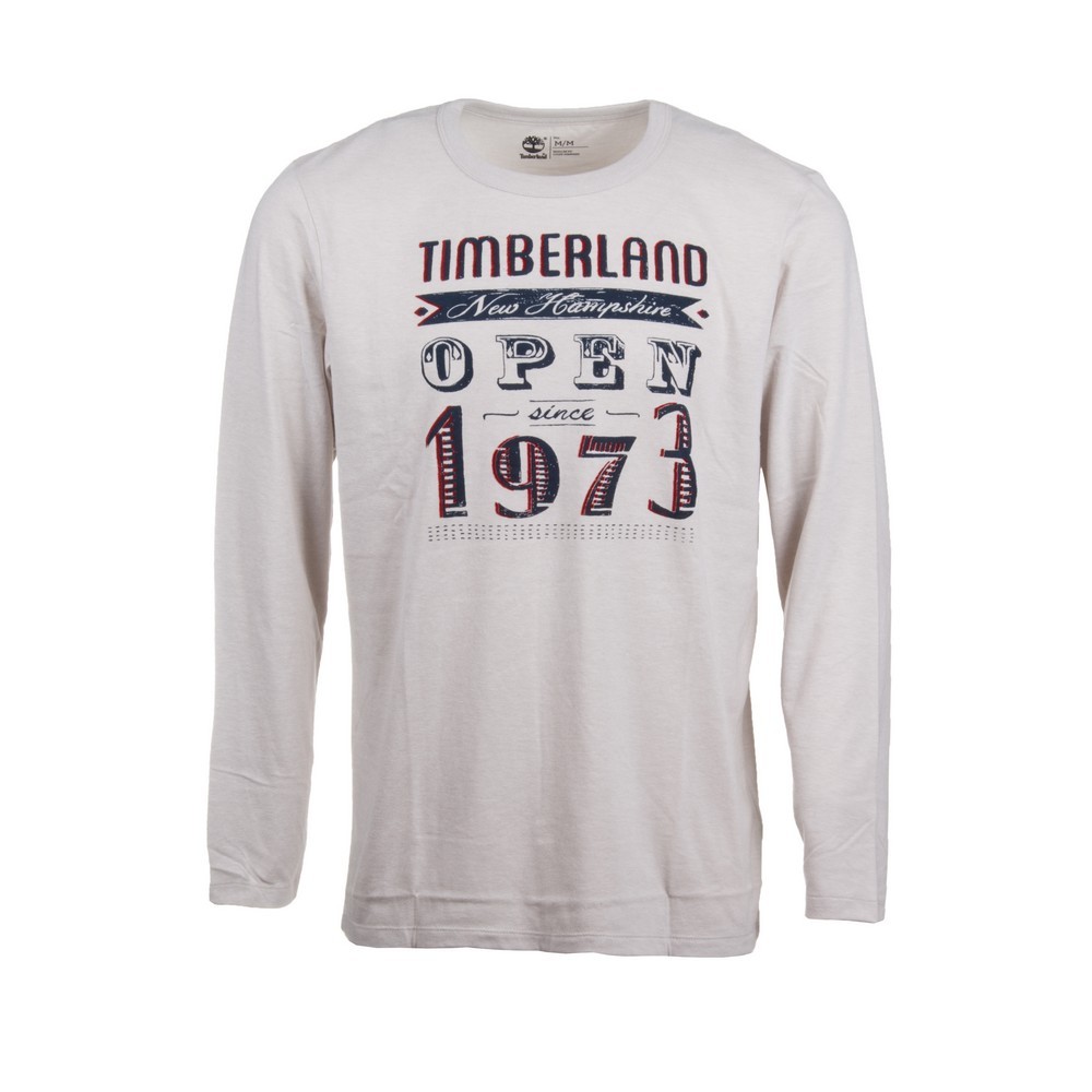 Timberland frfi hossz ujj pl Long Sleeve Eclectic Print Tee