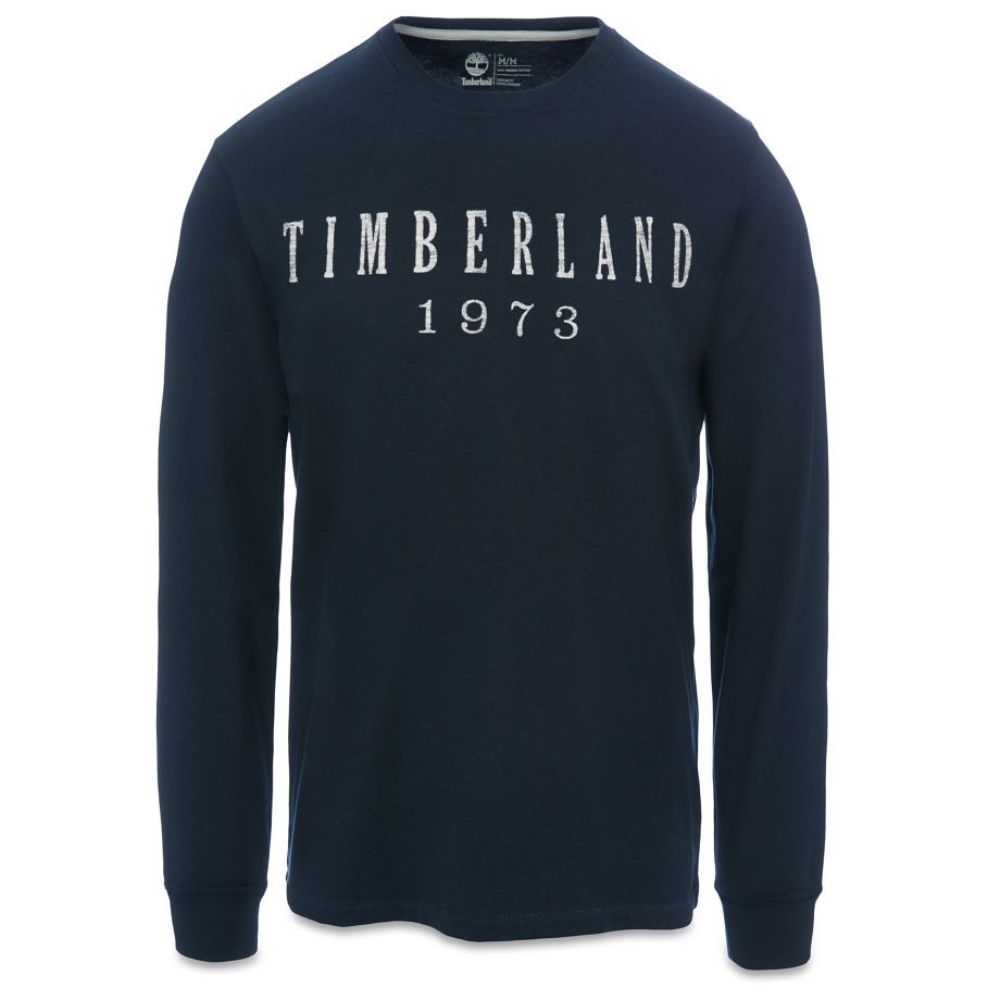 Timberland frfi hossz ujj pl Long Sleeve Kennebec River Lin.Logo Tee